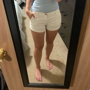White Shorts